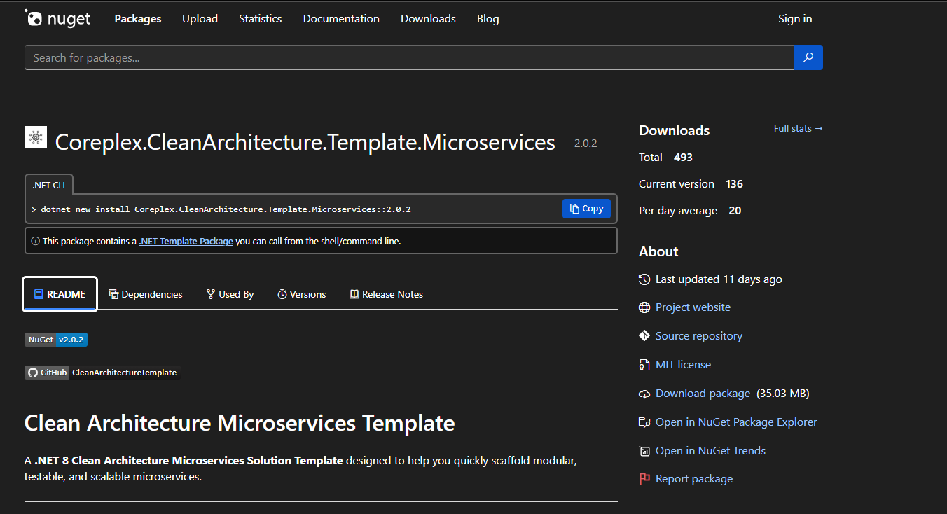 CoreplexTech nuget package